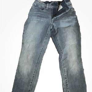 Lucky Brand Jeans. Womens 2/26 Ankle High Rise Skinny Bridgette Raw Hem Stretch